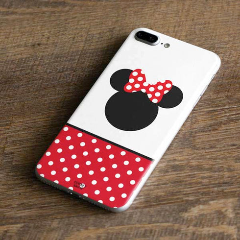 Disney Minnie Mouse Symbol iPhone 8 Plus Skin